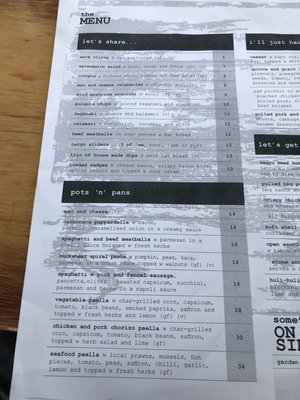Menu photo 4 Cargo Docklands, VIC Menu photo 4 Cargo Docklands, VIC