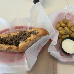 A Taste of Philly - 8" Original Cheesesteak Cheese curds