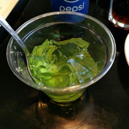 The gelatine tastes wonderful