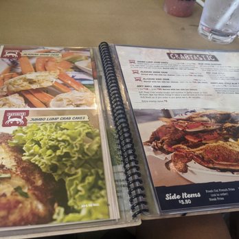 Pinchers - Menu - Seafood Near Me - Fort Myers Beach, Florida