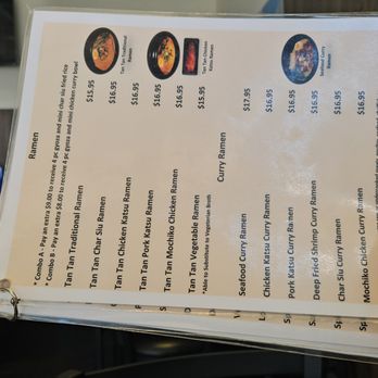 Chef's Ramen - Menu - Ramen Near Me - Honolulu, Hawaii