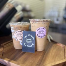 The Coffee Machine - Pumpkin spice latte & cinnamon marshmallow latte