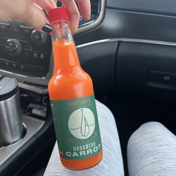 Hook Fish - Carrot habanero hot sauce - Seafood Near Me - San Francisco, California