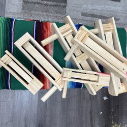Matraca de madera