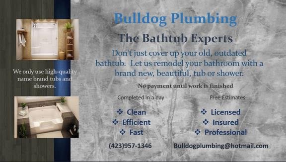 Slide of Bulldog Plumbing