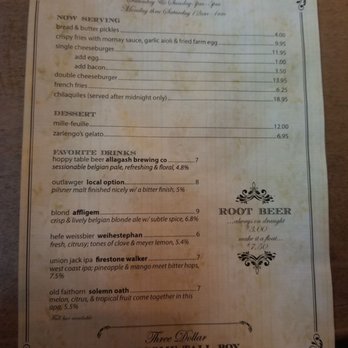 Au Cheval - Menu - Bars Near Me - Chicago, Illinois Au Cheval - Menu - Bars Near Me - Chicago, Illinois