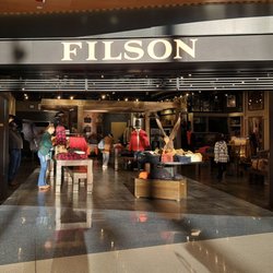 Filson - Store front just off the escalators.