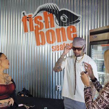 Fishbone Seafood - Mimi, Mr. Stretch, and Raina. - Seafood Near Me - Ontario, California