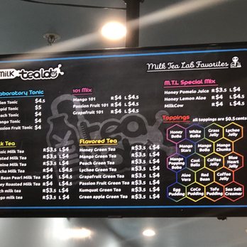 Milk Tea Lab - Drink menu - Bubble Tea Near Me - San Jose, California Milk Tea Lab - Drink menu - Bubble Tea Near Me - San Jose, California