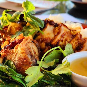 The Peached Tortilla - Malaysian chicken had good flavor. - Asian Fusion Near Me - Cedar Park, Texas The Peached Tortilla - Malaysian chicken had good flavor. - Asian Fusion Near Me - Cedar Park, Texas