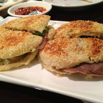 Shanghai Bun - Beef sandwich...light in the beef but sesame bun was great - Shanghainese Near Me - West Windsor, New Jersey Shanghai Bun - Beef sandwich...light in the beef but sesame bun was great - Shanghainese Near Me - West Windsor, New Jersey