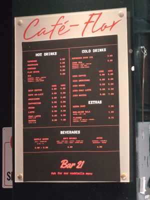 Menu photo 3 Cafe-Flor New York, NY