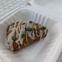 Empress Coffee & Cocktails - Trying the pumpkin scone today