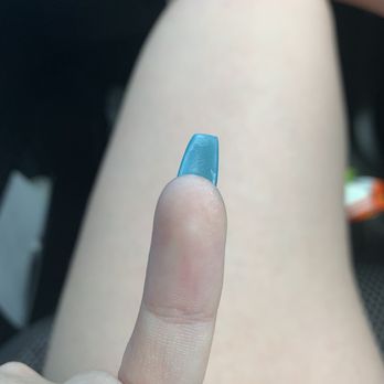 Ivy Nails - The back of my crooked pinky - Nail Salons Near Me - Alexandria, Virginia