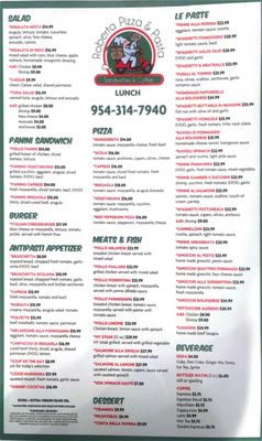 Menu photo 1 Roberta Pizza & Pasta Fort Lauderdale, FL Menu photo 1 Roberta Pizza & Pasta Fort Lauderdale, FL