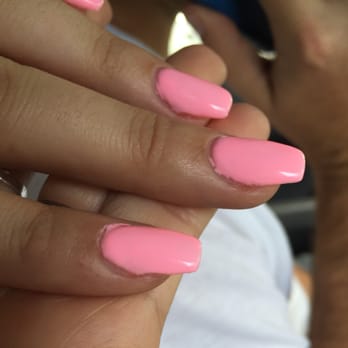 Great Nails & Spa - My boyfriend's daughter's nails. For the amount we paid, this type of quality is extremely disappointing. - Nail Salons Near Me - Austin, Texas