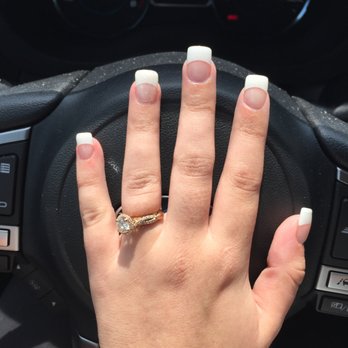 Magic Nails & Spa - The awful acrylic French mani that made my fingers look short and stubby - Nail Salons Near Me - Mishawaka, Indiana