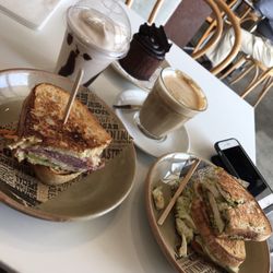 Snows Artisan Bakers - Toasties and a sweet treat to share