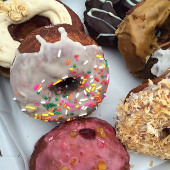 PVDonuts - Flavors from the December menu. Favorite: honey ricotta filled! - Donuts Near Me - Providence, Rhode Island