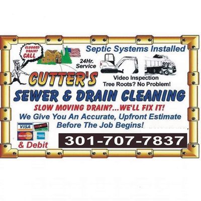 Cutter's Sewer & Drain Cleaning