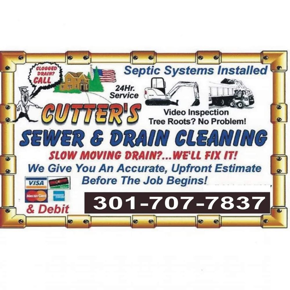 Slide of Cutter's Sewer & Drain Cleaning