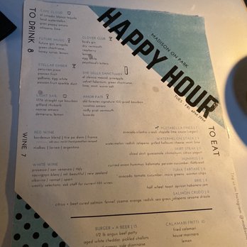 Madison - Happy hour menu - Italian Near Me - San Diego, California Madison - Happy hour menu - Italian Near Me - San Diego, California