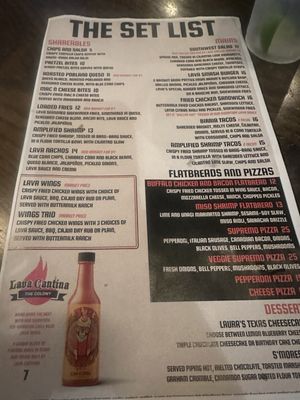 Menu photo 4 Lava Cantina The Colony, TX Menu photo 4 Lava Cantina The Colony, TX