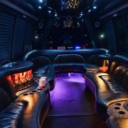 Charleston Black Cab Company - Krystal Koach Interior - 20 pax