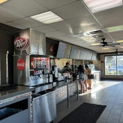 Ted's Hot Dogs - Order counter