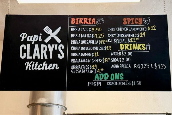 Menu photo 1 Papi Clary's Kitchen Concord, CA