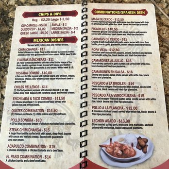 Quates Mexican Restaurant - Menu - Mexican Near Me - Oakland Park, Florida