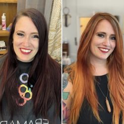 The Purple Chair - Major color transformation