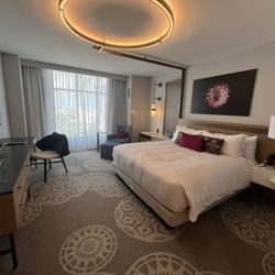 Loew's Hotel - Our spacious room.