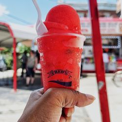 Fred's Water Ice - Medium Watermelon Water Ice