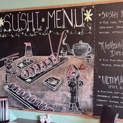 Wok and Roll Asian Kitchen - Sushi menu