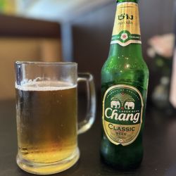Thai Wave Restaurant - Chang beer