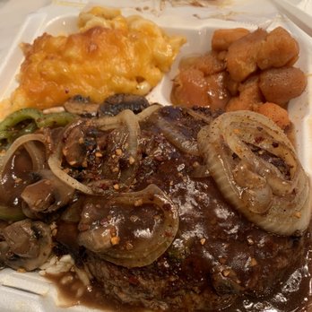 Seasoned with Soul - Hamburger steak - Soul Food Near Me - Columbia, South Carolina
