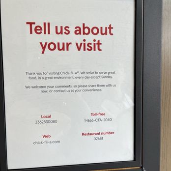 Chick-fil-A - Contact information - Fast Food Near Me - Winston Salem, North Carolina Chick-fil-A - Contact information - Fast Food Near Me - Winston Salem, North Carolina