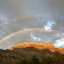 Holiday River Expeditions - Rainbow after a quick rain
