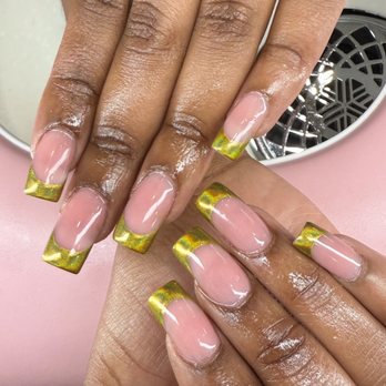 PS Nails & Spa - Acrylic nail set - Nail Salons Near Me - Boston, Massachusetts