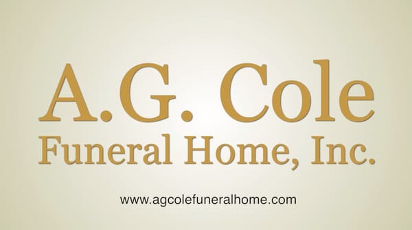 A G COLE FUNERAL HOME - Updated March 2026 - 34 Photos - 215 E Main St