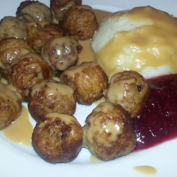 IKEA - Swedish meatballs with cream sauce and lingonberry jam - Home Decor Near Me - Bolingbrook, Illinois