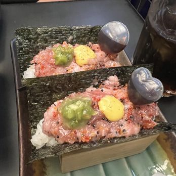 KChickin - Otoro hand roll - Japanese Near Me - Boston, Massachusetts