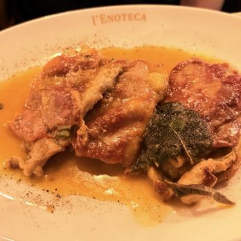 L'Enoteca - Veal Saltimbocca at L'Enoteca - Wine Bars Near Me - Paris, 75 L'Enoteca - Veal Saltimbocca at L'Enoteca - Wine Bars Near Me - Paris, 75