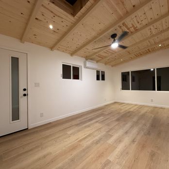 Lvl General Contracting - New flooring, windows and floors, custom tongue and groove pine ceiling, and mini split air conditioning system - General Contractors Near Me Lvl General Contracting - New flooring, windows and floors, custom tongue and groove pine ceiling, and mini split air conditioning system - General Contractors Near Me