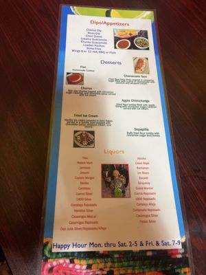 Menu photo 6 La Casita Mexican Restaurant Crystal River, FL