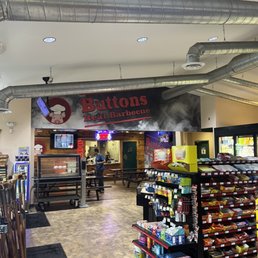Inside gas station Inside gas station