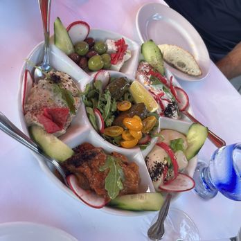 Urfa Bistro - Sampler Platter - Mediterranean Near Me - Los Altos, California Urfa Bistro - Sampler Platter - Mediterranean Near Me - Los Altos, California