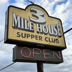 Three Mile House - Can't miss it!