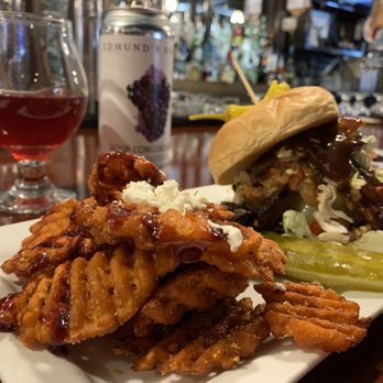 Hops Burger Bar - Pickled Pepper Burger - Burgers Near Me - Greensboro, North Carolina Hops Burger Bar - Pickled Pepper Burger - Burgers Near Me - Greensboro, North Carolina